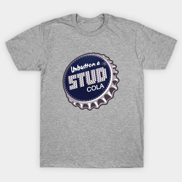 Vintage Stud Cola Soda Bottlecap T-Shirt by StudioPM71